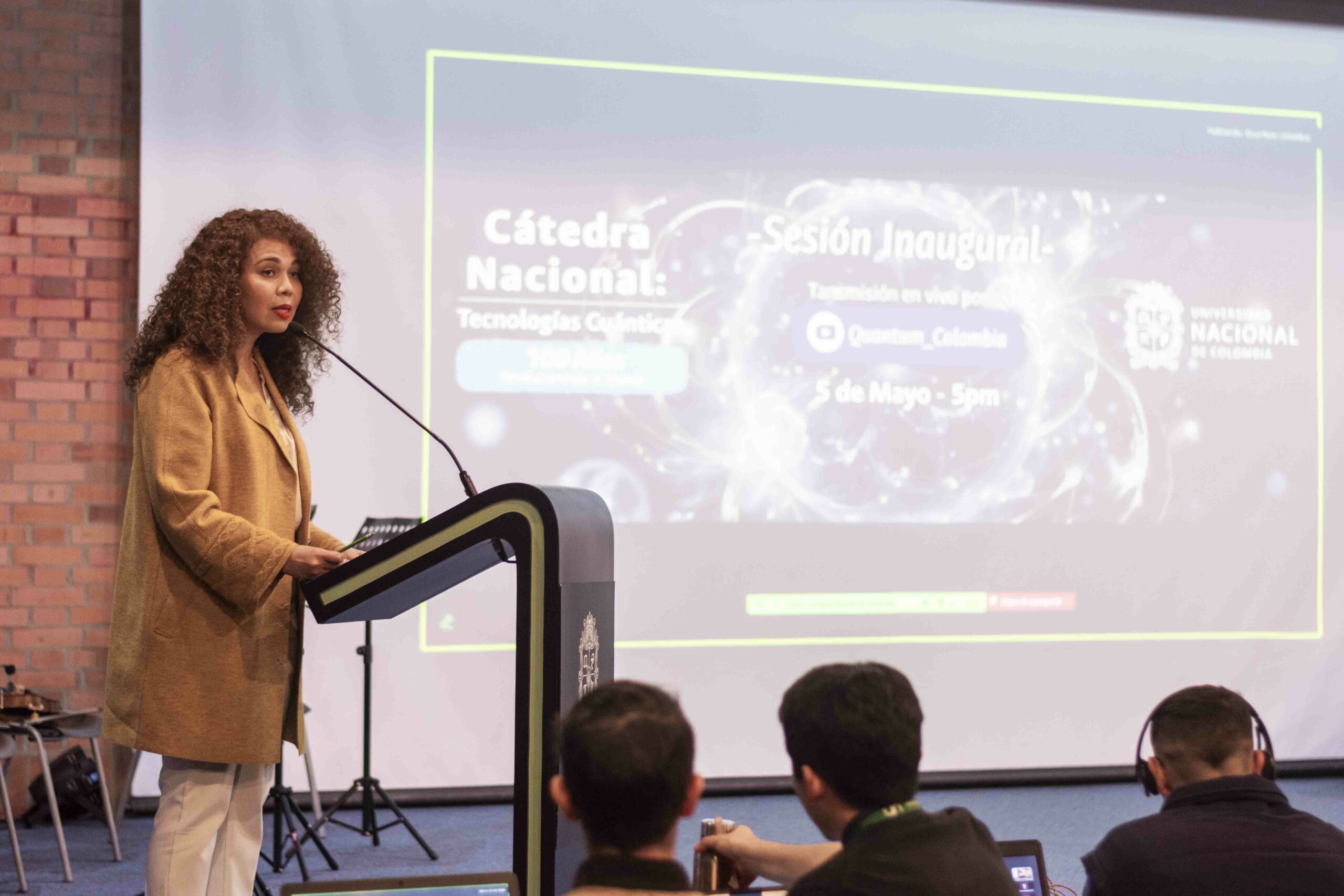 Inauguración de la Cátedra Nacional de Tecnologías Cuánticas